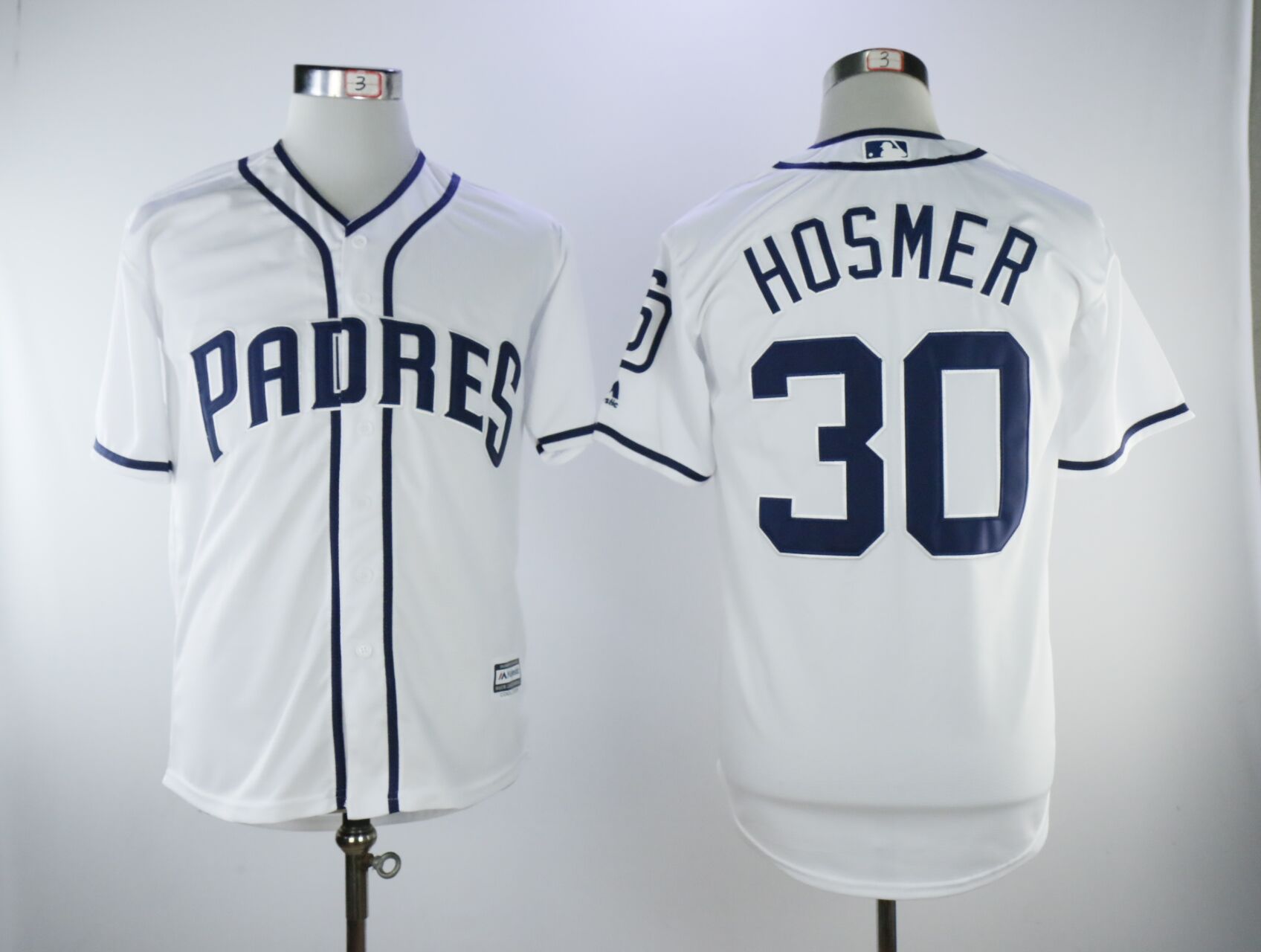 Men San Diego Padres #30 Hosmer White Game MLB Jerseys->->MLB Jersey